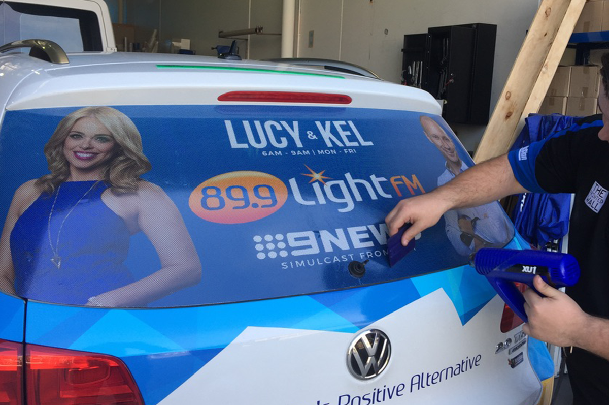 Can I wrap my car windows?